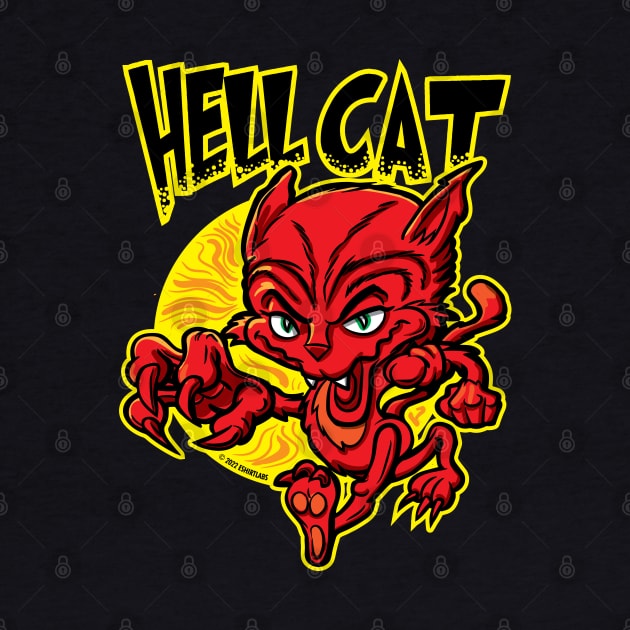 Hell Cat Strut by eShirtLabs